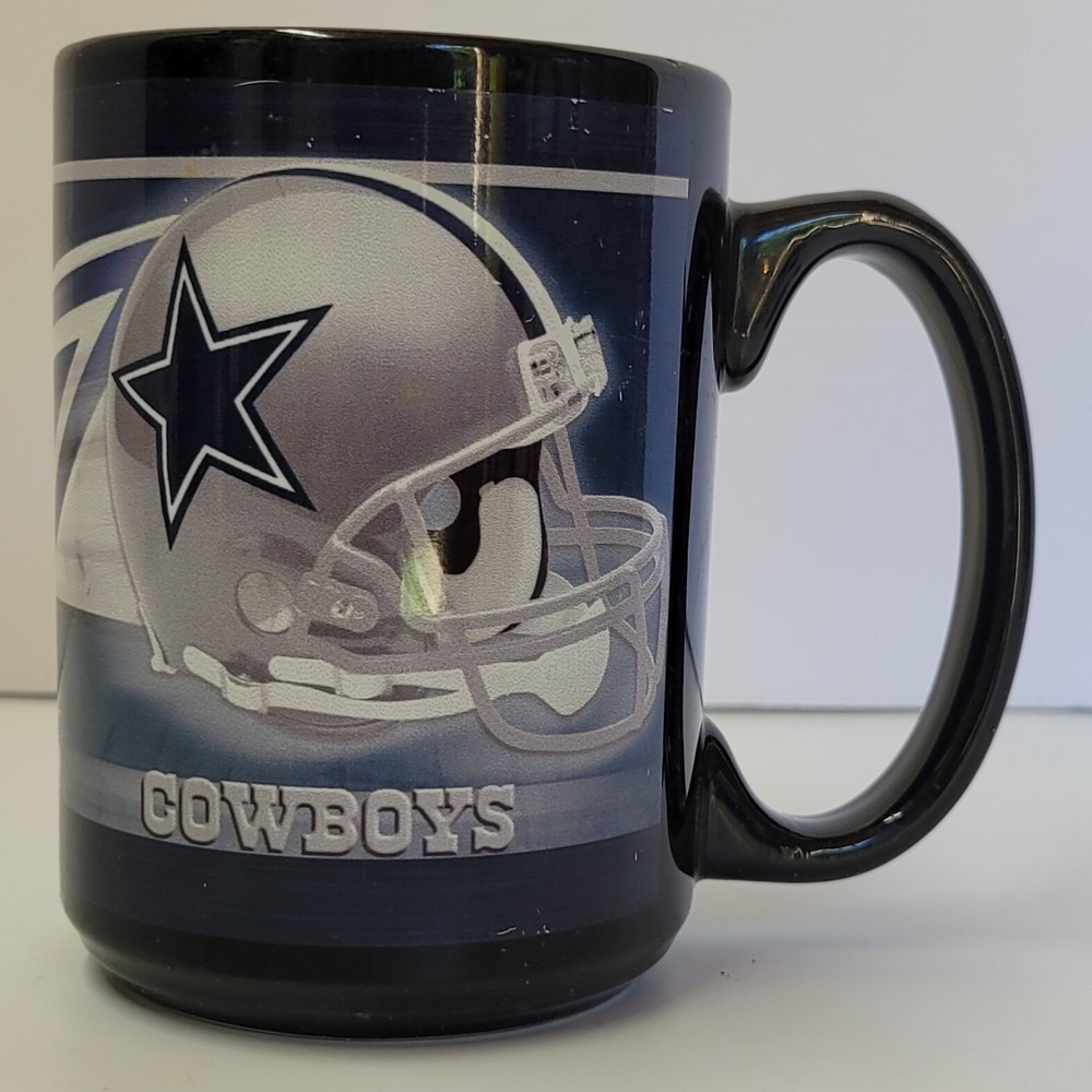 Dallas Cowboys Vintage Blue Ceramic 12 oz Mug